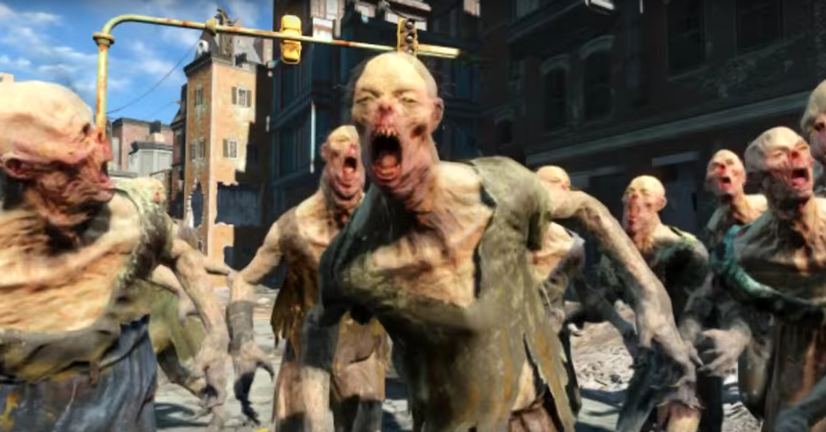 The Walking Dead trailer recreated in Fallout 4 won't make you feel dead inside