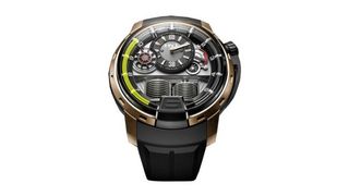 HYT H1 Black DLC and Pink Gold