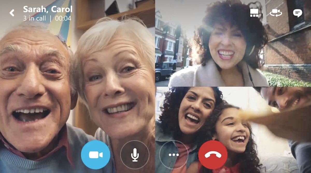 Skype's iOS and Android apps now let you video chat with ...