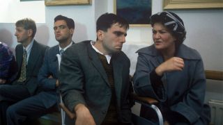 Daniel Day Lewis never broke character on the set of My Left Foot but did break some ribs