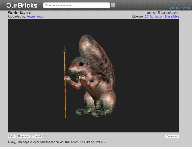 siti WebGL OurBricks