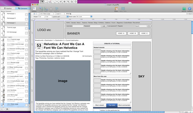 best tool for wireframes on a mac