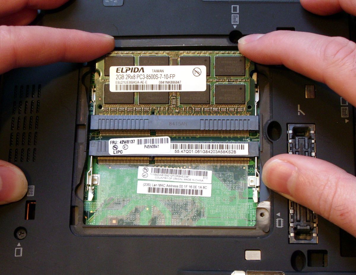 How to install laptop memory | TechRadar