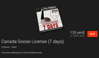 The Hunter Hunting Licences