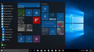 Organise pinned apps