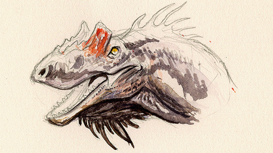 Watercolor technique: Keep layering