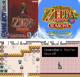 The Legend of Zelda Oracle of Seasons Ages