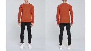 Native Youth Orange Altitude Knit