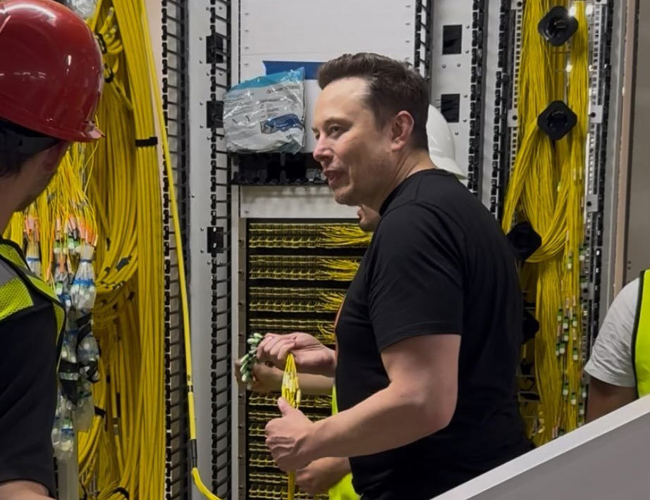 Elon Musk Fires Up The Most Powerful AI Cluster In The World To