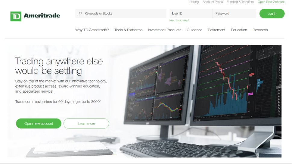 TD Ameritrade - One of America's biggest trading platforms