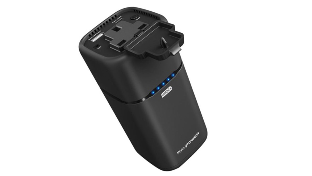 RAVPower Universal Power Bank Travel Charger