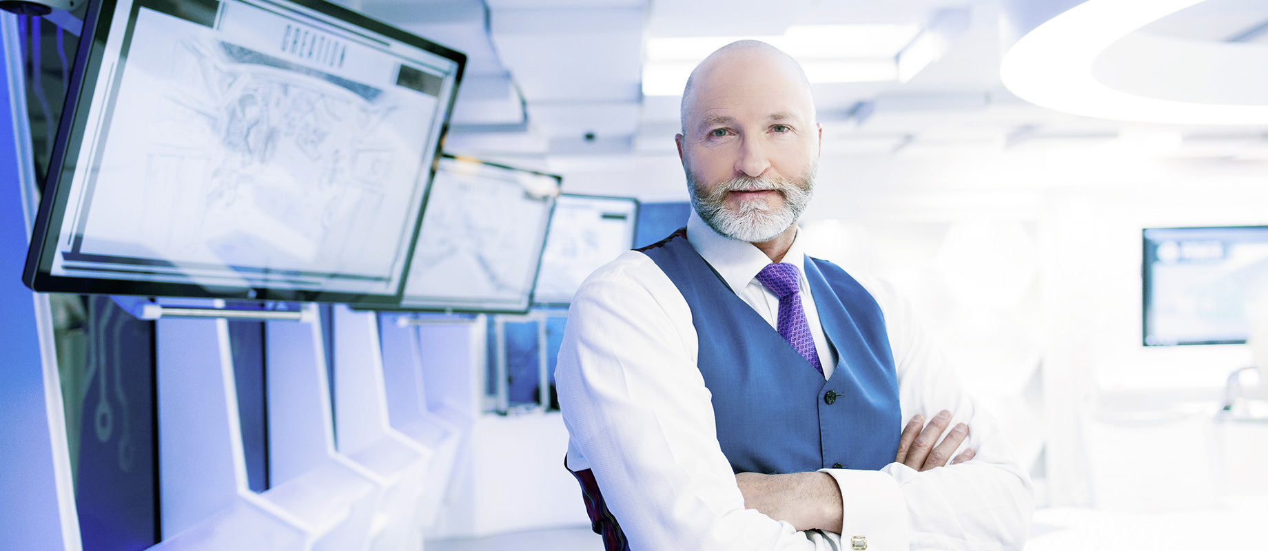 A promo shot for Tomorrows World Today