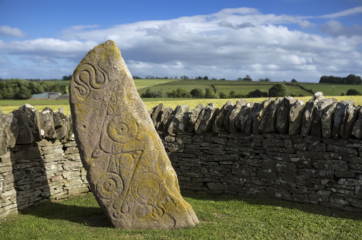 The Picts carved these symbols on stone and other artifacts. (Image credit: Fulcanelli/Shutterstock)