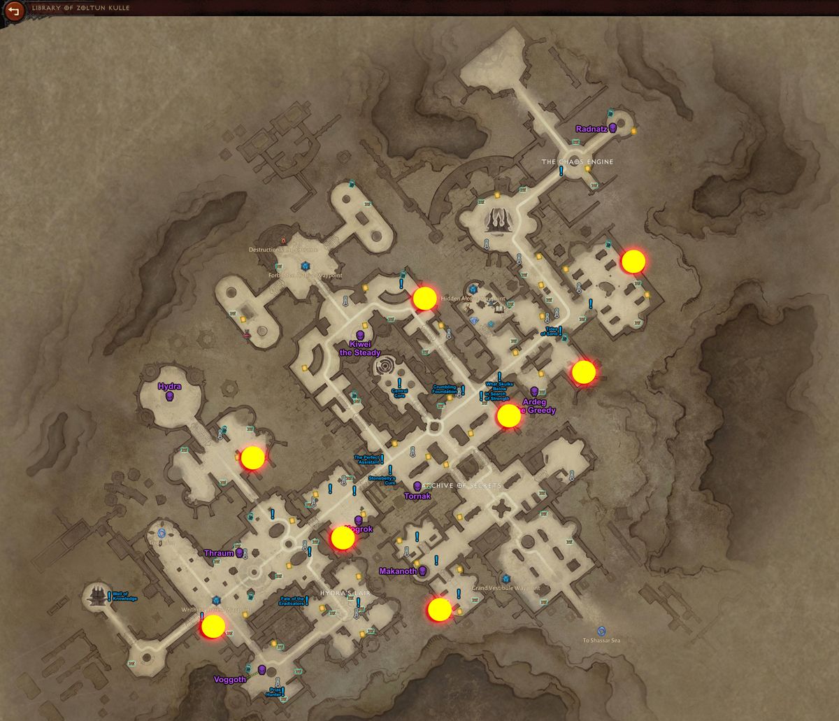 All Diablo Immortal Hidden Lair Locations And How To Find Them