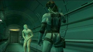 Raiden in Metal Gear Solid 2 Sons of Liberty