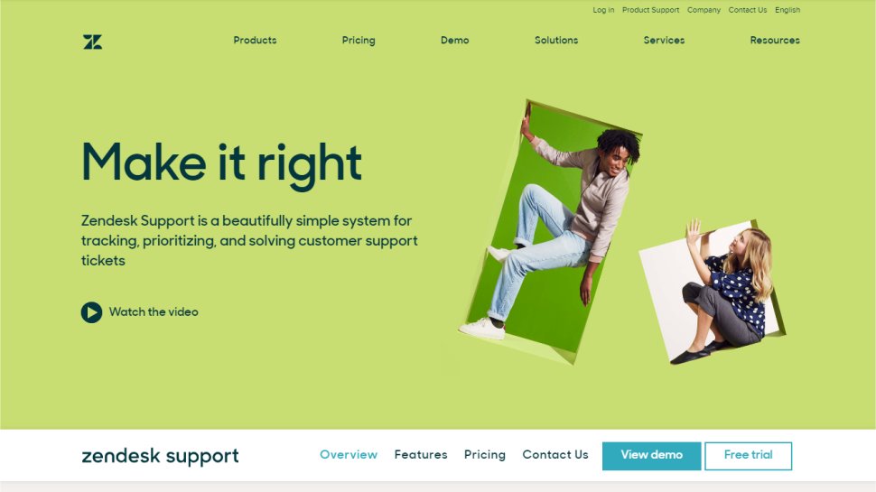 Zendesk - Helpdesk software with integrated customer support interactions