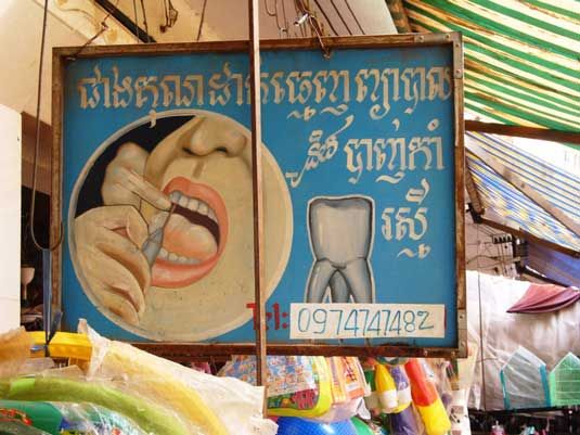 20 Hand Painted Cambodian Signs Creative Bloq