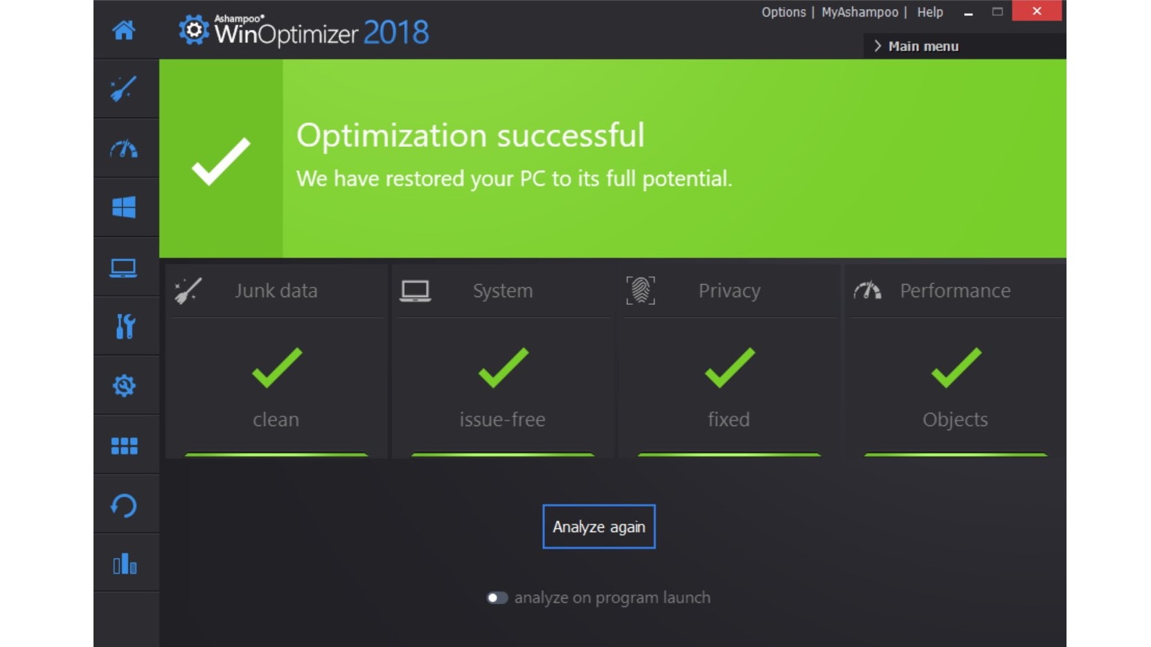 ashampoo winoptimizer 2018.