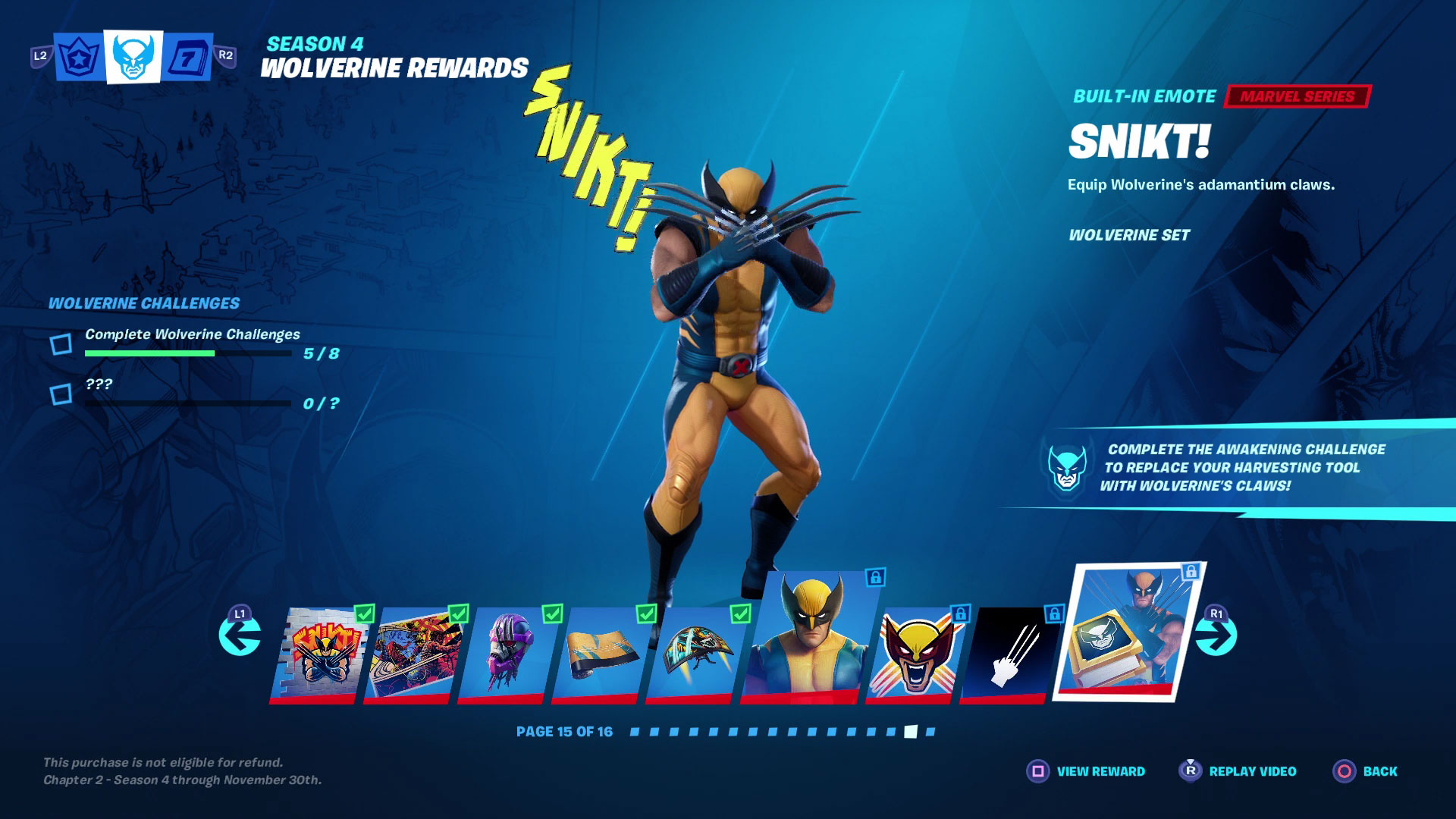 Fortnite Wolverine Challenges How To Unlock The Wolverine Outfit And