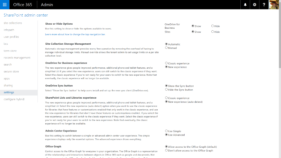 Customise SharePoint portal