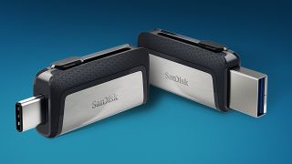 5 SanDisk Dual USB Drive Type C USB 3 0