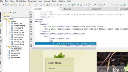 Download CoffeeCup Free HTML Editor