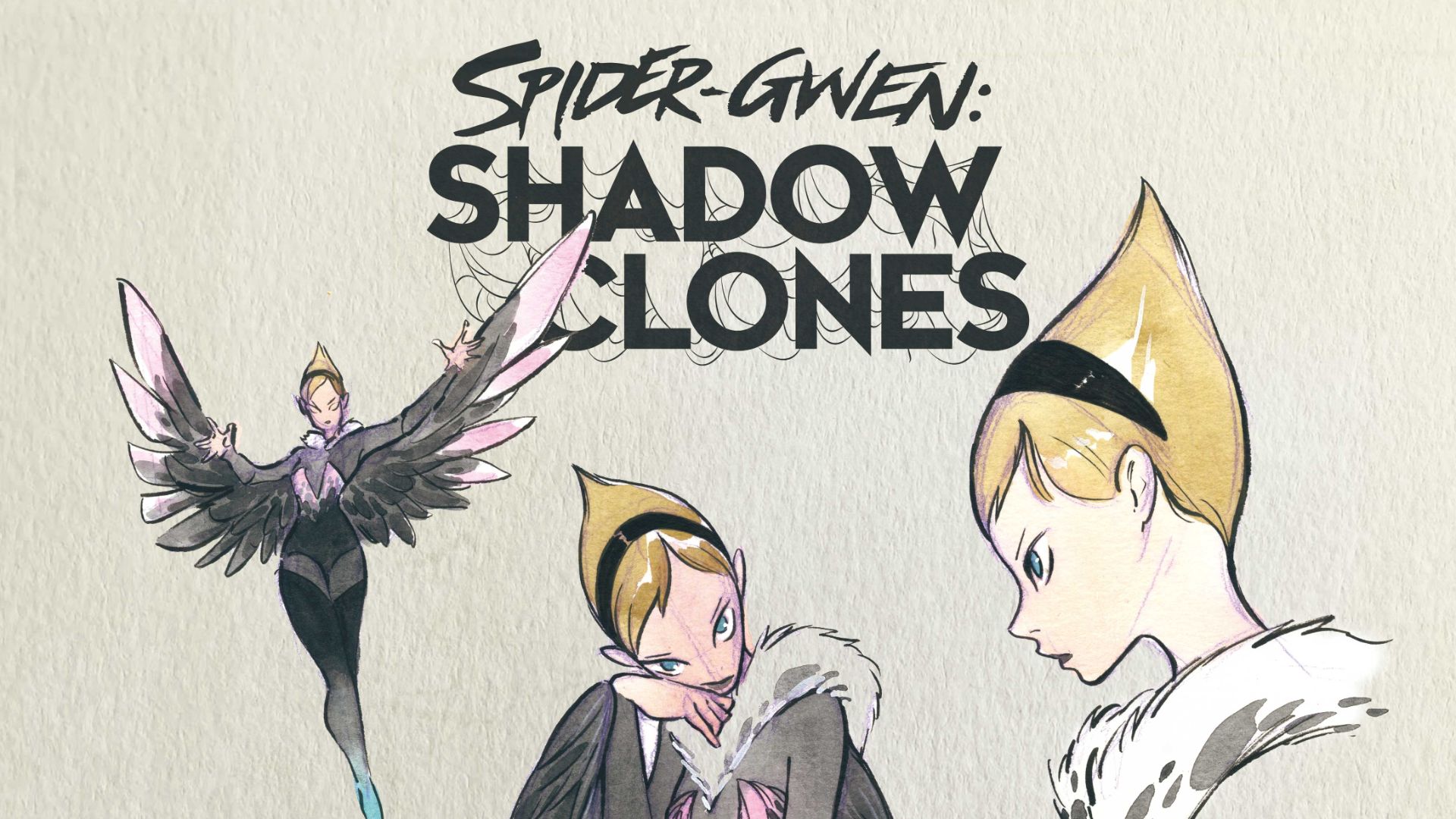 Check out all of Peach Momoko's Spider-Gwen-clone-villain-mashup designs