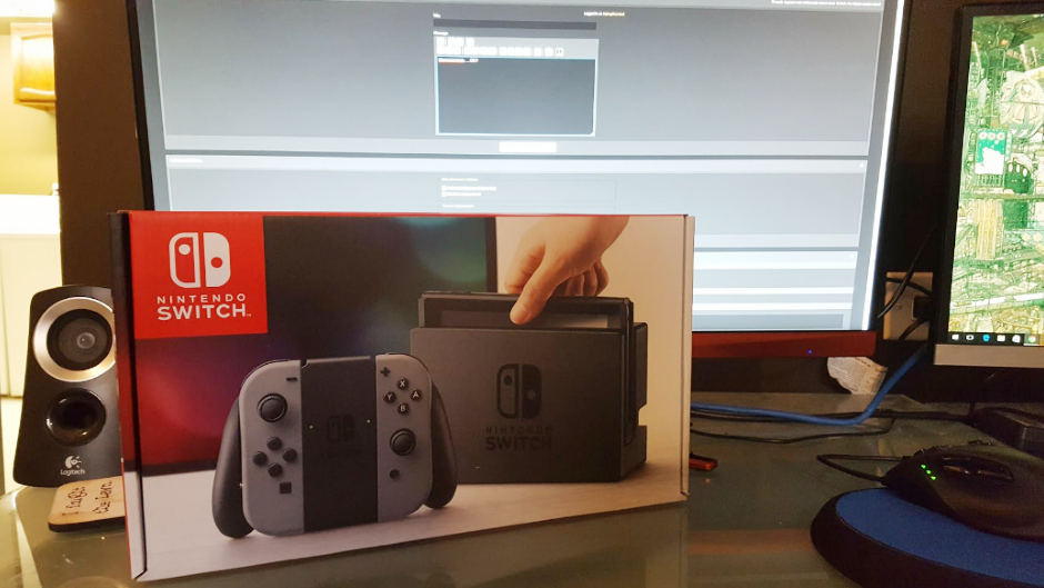 Nintendo Switch is out in the wild - check out these unboxing shots and set-up video