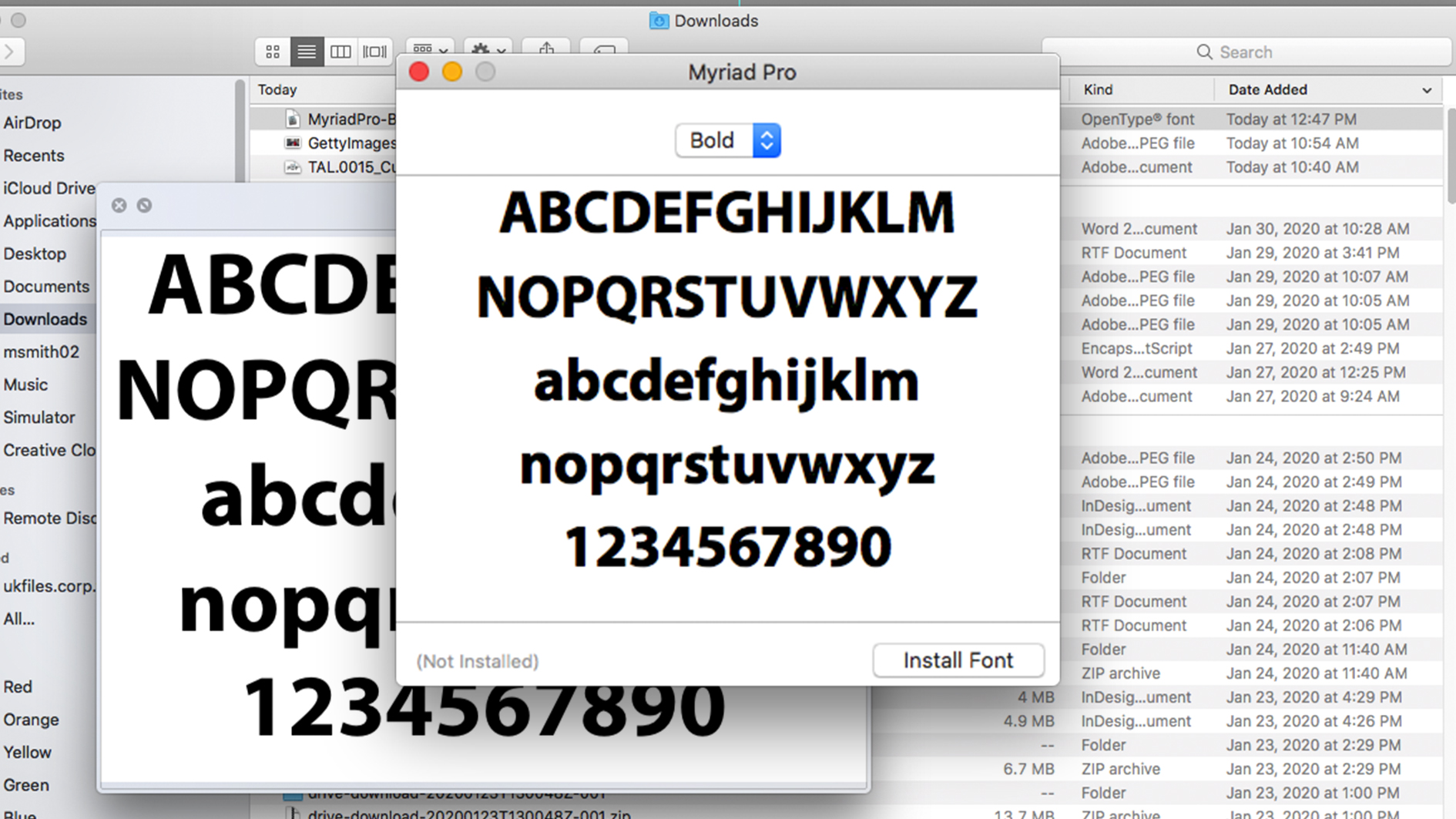 download a font for photoshop mac