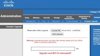Installing DD WRT