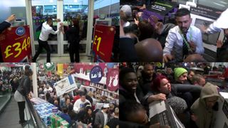 black friday chaos
