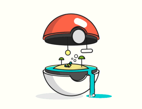 my custom pokeball gif - pokemon memes and gifs - Quora