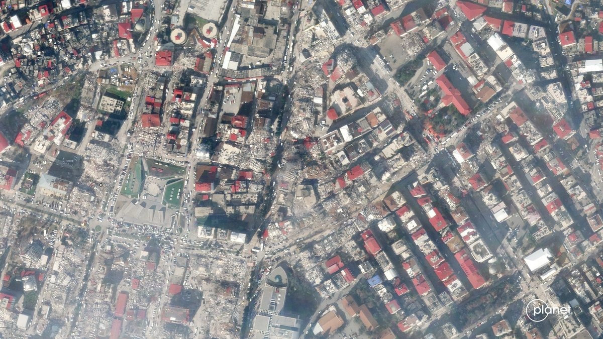 Turkey earthquake devastation spotted by satellites (photos)