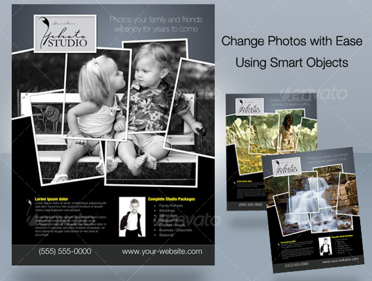 free photography flyer templates