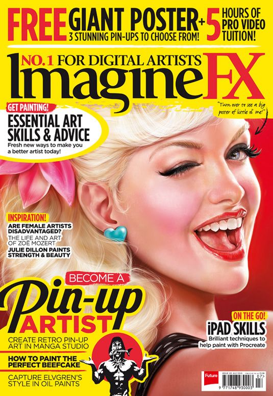 Perfect Your Pin Up Art With ImagineFX Creative Bloq