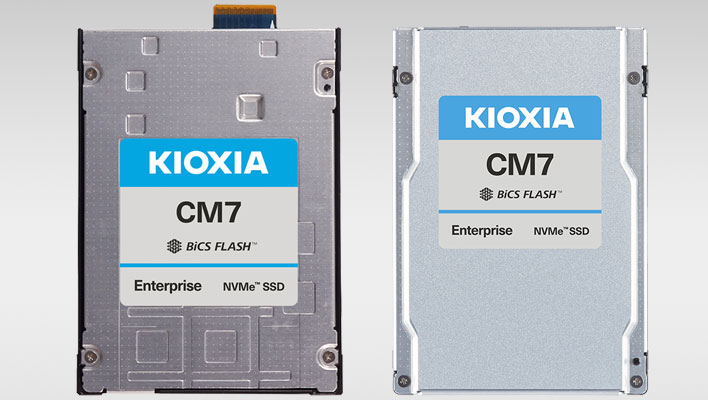 Kioxia’s new enterprise drives already near the limits of a PCIe 5.0 x4 interface