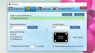FRAPS screen recorder
