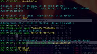 6 rxvt unicode