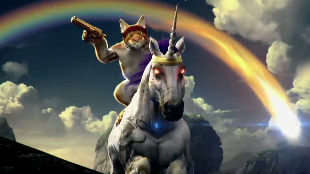 Trials Fusion expansion features a cat riding a unicorn ... - 1200 x 675 jpeg 71kB