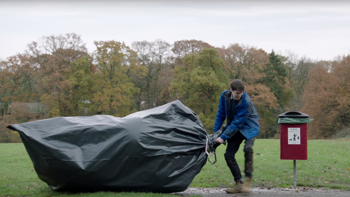 This is what happens when you have The Last Guardian's Trico as a pet