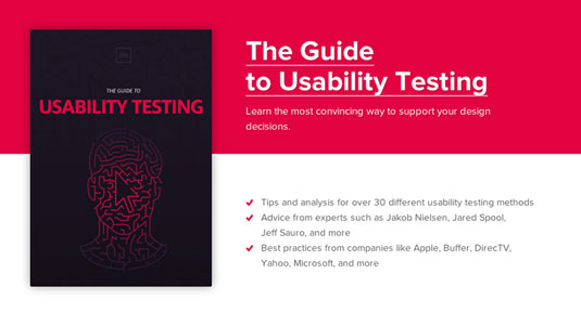 Usability Testing Book