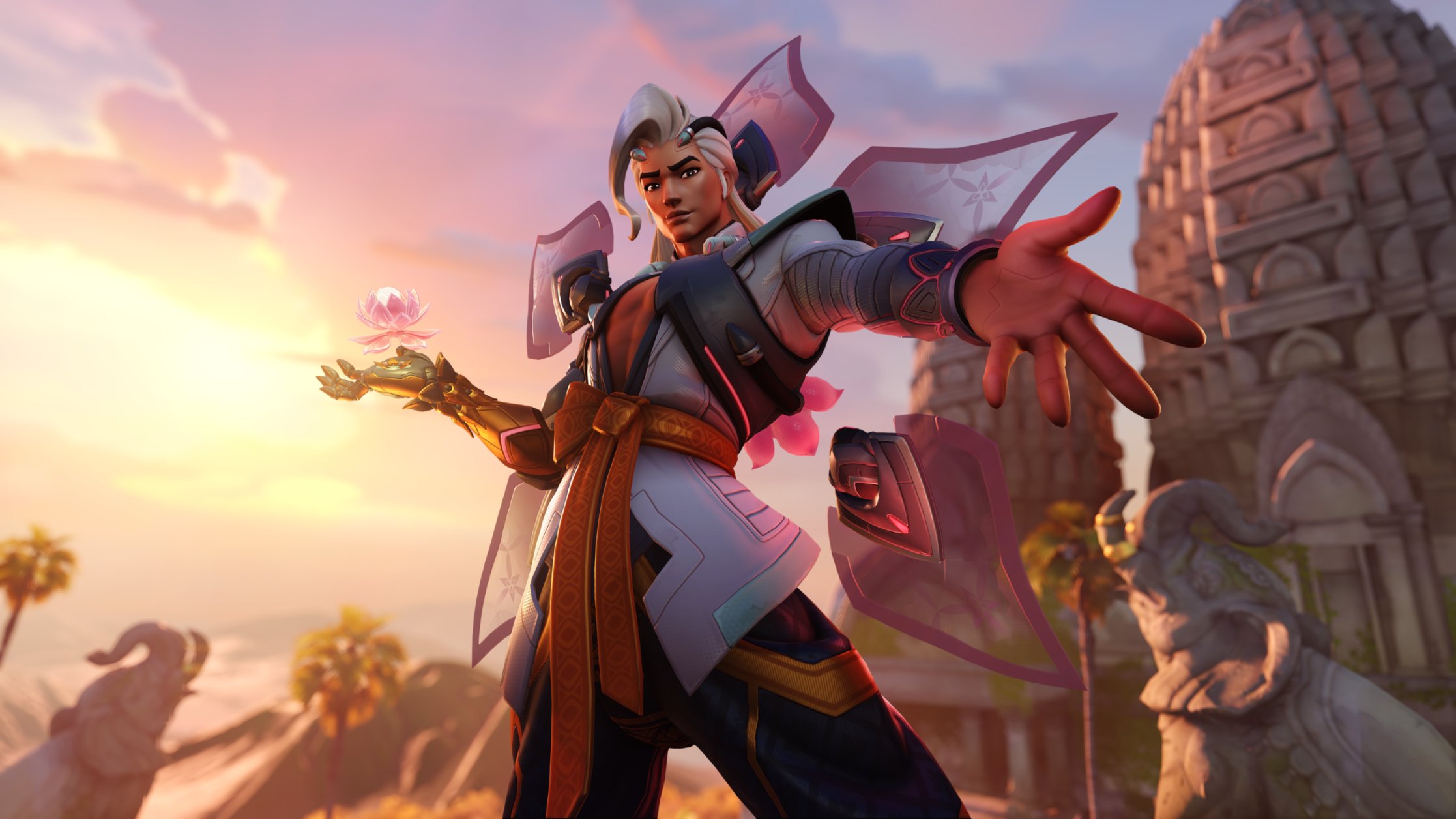  Overwatch 2's new support heals with flowers and can yank you out of danger 