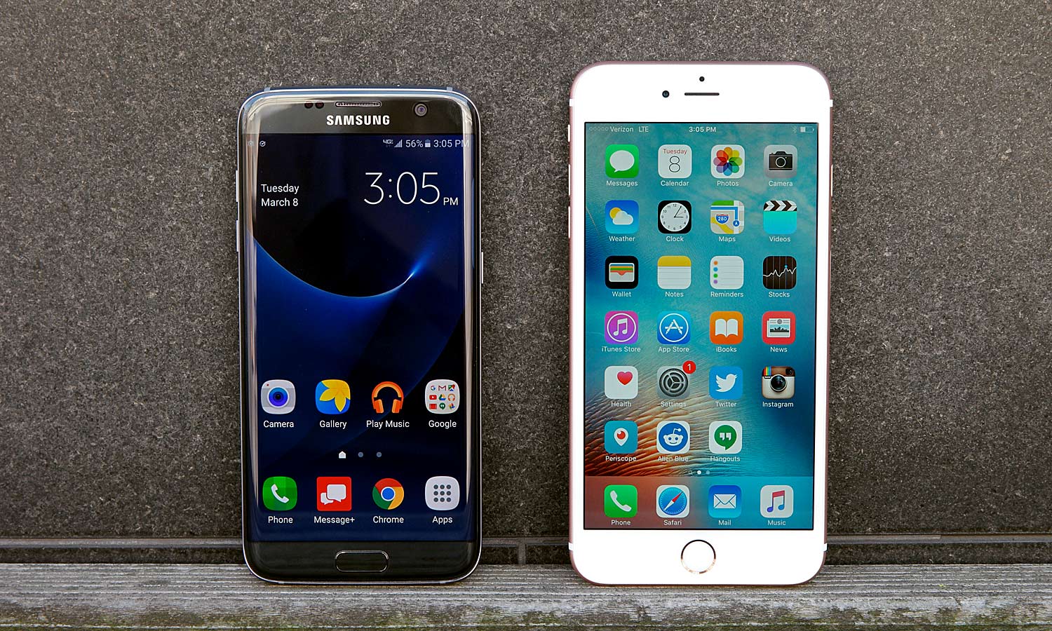 Samsung S7 Vs Iphone