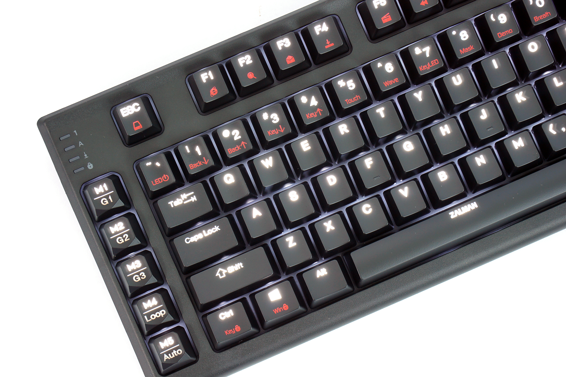 Product Tour Zalman Zm K M Mechanical Keyboard Review Tom S