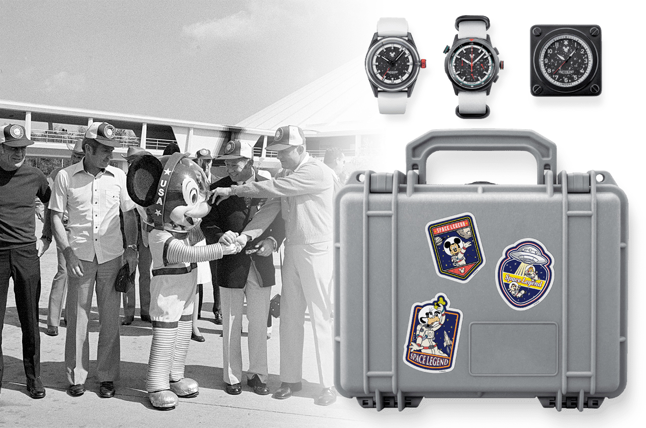 'Space Legend' watch set celebrates 1975 visit by Apollo-Soyuz crew to Disney