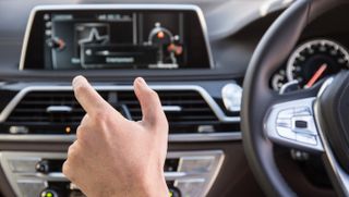 BMW 7 Series gesture control