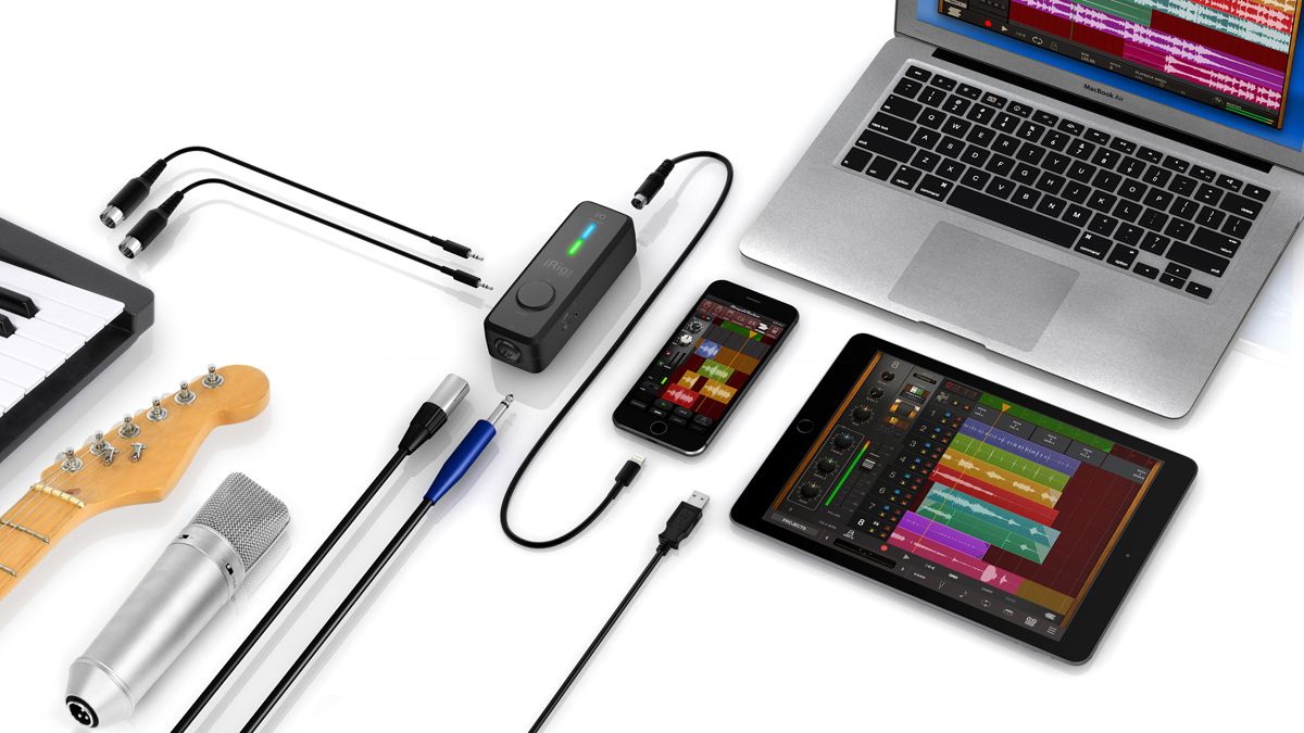 IK Multimedia's iRig Pro I/O interface is shipping and covers MIDI