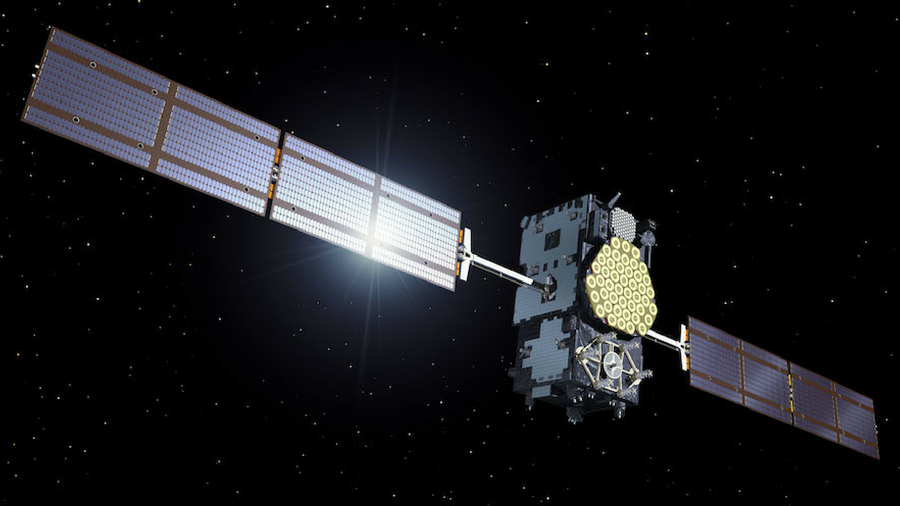 A Galileo gps satellite