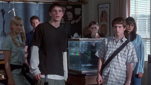 A still from the movie the faculty