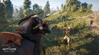 The Witcher 3 Wild Hunt An encounter with bandits